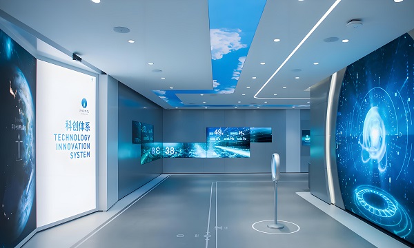 润驿传媒打造卓越企业展厅的全方位解决方案